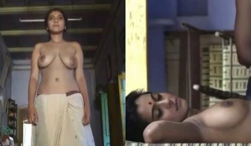 Kajol Devgan First Ever Fully Nude Hot Boobs Showing Scene in Bengali Movie